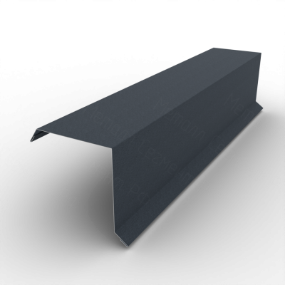 Планка торцевая 100х80 Drap TX 0.45 RAL 7016 Антрацирово-серый