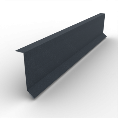Планка примыкания в штробу 60х15 Drap TX 0.45 RAL 7016 Антрацирово-серый