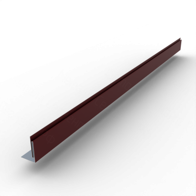 Планка аквилон 20х25 PE 0,45 RAL 3005 Красное вино