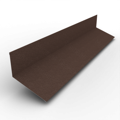 Планка примыкания 90х140 Drap TX 0.45 RAL 8017 Шоколад