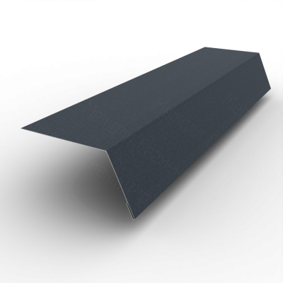Планка карнизная 100х65 Drap TX 0.45 RAL 7016	Антрацирово-серый