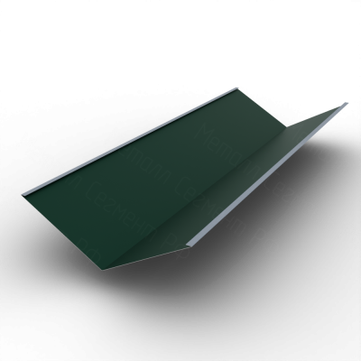 Планка ендовы нижняя 295х295 РЕ 0.45 RAL 6005	Зеленый мох