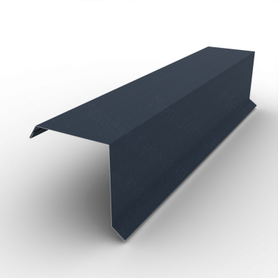 Планка торцевая 100х80 Drap TX 0.45 RAL 7024 Мокрый асфальт