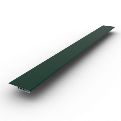 Планка финишная 25 PE 0,45 RAL 6005 Зеленый мох