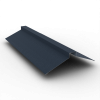 Планка конька плоского 175х50х175 Drap TX 0.45 RAL 7024 Мокрый асфальт