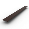 Планка финишная 25 PE 0,45 RAL 8017 Шоколад