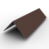 Планка конька 145х145 Drap TX 0.45 RAL 8017 Шоколад
