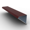 Планка торцевая 100х150 РЕ 0.45 RAL 3005 Красное вино