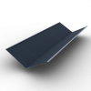 Планка ендовы нижняя 295х295 Drap TX 0.45 RAL 7024	Мокрый асфальт