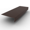 Планка околооконная 190х50 PE 0,45 RAL 8017 Шоколад