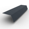 Планка карнизная 100х65 Drap TX 0.45 RAL 7016	Антрацирово-серый