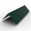 Планка конька 190х190 РЕ 0.45 RAL 6005 Зеленый мох