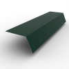 Планка карнизная 100х65 РЕ  0.45   RAL 6005 Зеленый мох