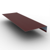 Планка околооконная 190х50 PE 0,45 RAL 3005 Красное вино