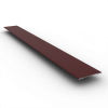 Планка стыковочная простая 60 PE 0,45 RAL 3005 Красное вино