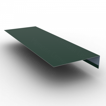 Планка околооконная 250х50 PE 0,45 RAL 6005 Зеленый мох